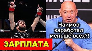ШОК! Наимов заработал меньше всех?! ЗАРПЛАТА Мухаммада Наимова
