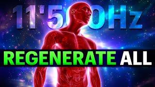 JUST LISTEN  REGENERATE 11'500Hz + 9 Solfeggio HIGH Healing Vibrations