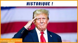 Victoire écrasante de Trump : un événement historique !