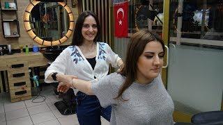 ASMR female chair physiotherapy massage + lady pelin back, neck, shoulder, arm, palm, foot massage