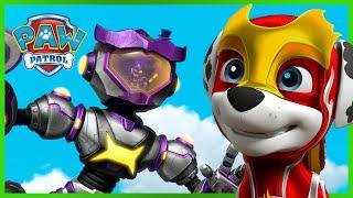 Mighty Marshall Stops the Robot And MORE! | PAW Patrol Rescue Episode | Cartoons for Kids