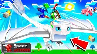 Taming LIGHT FURY in MINECRAFT! (How To Train Your Dragon)