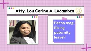 Pwede bang mag-file ng paternity leave kahit hindi kasal?