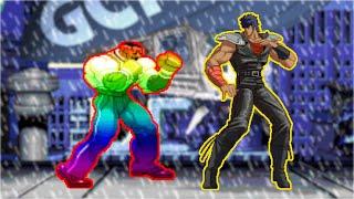 RAINBOW DUDLEY VS KENSHIRO!