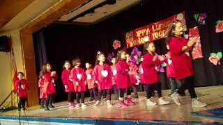 Feb-09-2018  P'S 184 ShuangWen School  庆祝中国农历 2018 新年舞蹈节目表演现场录制留念 ！(1)