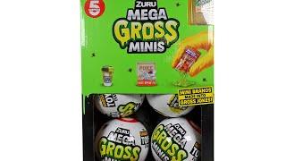 Zuru Mega Gross Minis FULL CASE Blind Box Unboxing Review