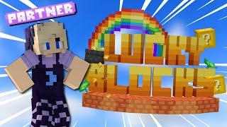 ~ NEW CUBECRAFT PARTNER ~ PLAYS LUCKY BLOCKS ~