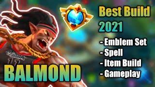 Balmond Best Build 2021 | Top 1 Global Balmond Build | Balmond Gameplay - Mobile Legends