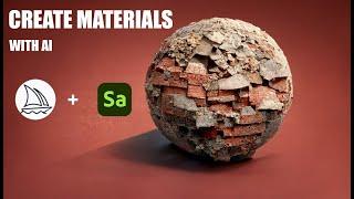 Create Materials with AI - Midjourney + Adobe Sampler