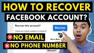 HOW TO RECOVER FACEBOOK ACCOUNT WITHOUT EMAIL AND PHONE NUMBER? PAANO I-RECOVER ANG FACEBOOK?