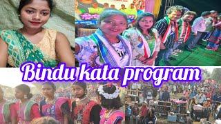 Bindu kata program#new santali vlog video2025#asima Hansda official