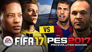 FIFA 17 VS PES 17!