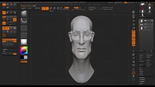 ZBrush: 1. Работа с симметрией.