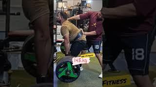 Deadlift 145.kg AK Fitness