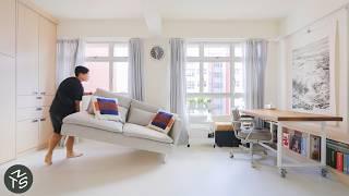 NEVER TOO SMALL: Adaptable Multifunctional Apartment with Clever Storage, Singapore 38sqm/409sqft