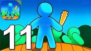 Zombie Raft - Gameplay Walkthrough Part 11 - Full Game Max Level (iOS, Android)