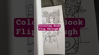 Coloring Book Flip Through  #coloringbook #coloringbookflipthrough