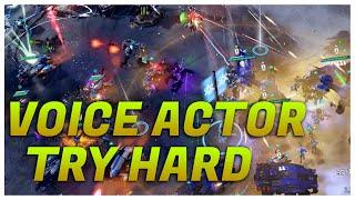 A wanna-be British voice actor plays Halo Wars 2