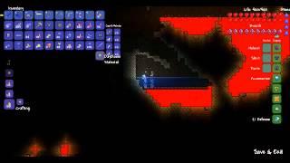 obsidian mining in terraria