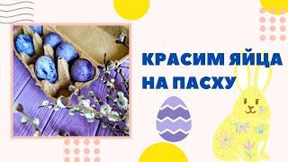 Классный способ как красиво покрасить яйца на пасху:  чай каркаде Натуральный краситель. Пасха 2024