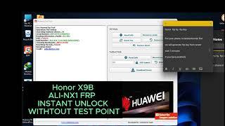 All Honor FRP Unlock By One Click | HONOR X9B 5G FRP REMOVE | HONOR (ALI-NX1) FRP REMOVE