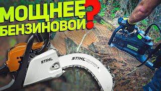 Цепные пилы GREENWORKS в сравнении с HUSQVARNA