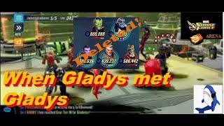 Marvel Strike Force Arena - beating Gladiator with Gladiator (Aug 2024)