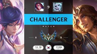 Challenger Match: Over 10.000 LP - KR server Patch 14.18