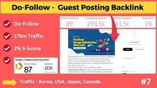 Create Free Do-Follow Guest Posting Backlink (Instant Approval) | Free Guest Posting Backlink 