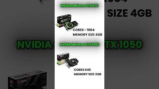 NVIDIA  GeForce GTX 970 vs GTX 1050 Comparison in 2024 #pcbuild #gamingpc  #nvidia  #graphicscard