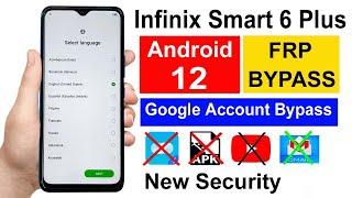 Infinix Smart 6 Plus FRP Bypass Android 12 | Infinix Smart 6 Plus (X6823C) Google Account Bypass 