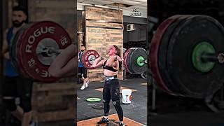 Girls Weight Lifting Attitude  #shorts #fitness #attitude #weightlifting #viral #popular #trending