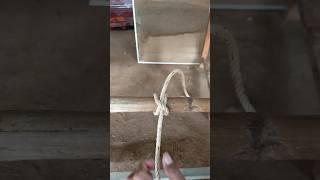 how to knot tie rope #knot #diyrope #rope #ropecrafts