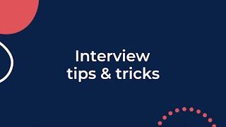Preparing for your interview