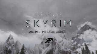 best Skyrim PS4 - PS5 load order of 2021