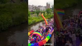 2024 onur yürüyüşü -UTREHT PRİDE HOLLANDA #esefsu #pride #pridemonth #lgbt