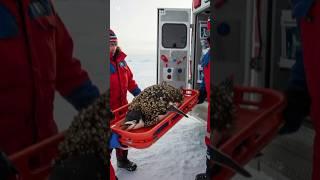 Parasite Recovery and Penguin Care Project #animals #humanity #viral #rescueanimals #shorts