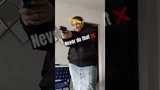 This woman doesn’t know what she’s doing. ..  #airsoft #airsoftcqb #airsoftgun #airsoftvideos