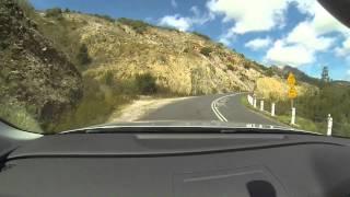 Lyell Highway out of Queenstown [Go Pro]