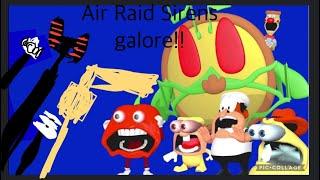 Pizza Tower Meme (Extended) but with More Air Raid Sirens!