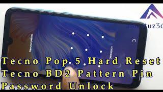 Tecno Pop 5 Hard Reset Tecno BD2 Pattern Pin Password Unlock