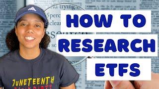 How To Research ETFs [EASY]