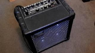 Roland Micro Cube RX demo. Great sounds and lots of features