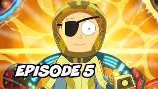 Rick and Morty Season 7 Episode 5 Evil Morty vs Rick Prime Easter Eggs & Ending Explained