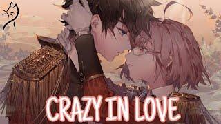 Nightcore - Crazy in Love (Switching Vocals) - (Lyrics)