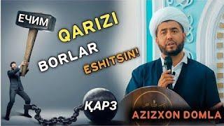 Bir kuni masjidimizga bir mayitni olib keldi Azizxon domla Азизхон домла 2022