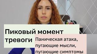 Пиковый момент тревоги. Психолог психотерапевт Браторская Виолетта Харьков