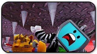 Being Crushed By The Crusher In Roblox with gravycatman