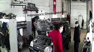 Замена лобового стекла на Chevrolet Niva