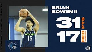 Brian Bowen II's Monster Game Lifts Iowa Over Birmingham